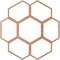 Ekena Millwork Florin Wood Fretwork Pierced Ceiling Medallion, Cherry, 36"OD x 15 3/8"ID x 1/4"T CMWP36X36X0250FOCH - alternate 2